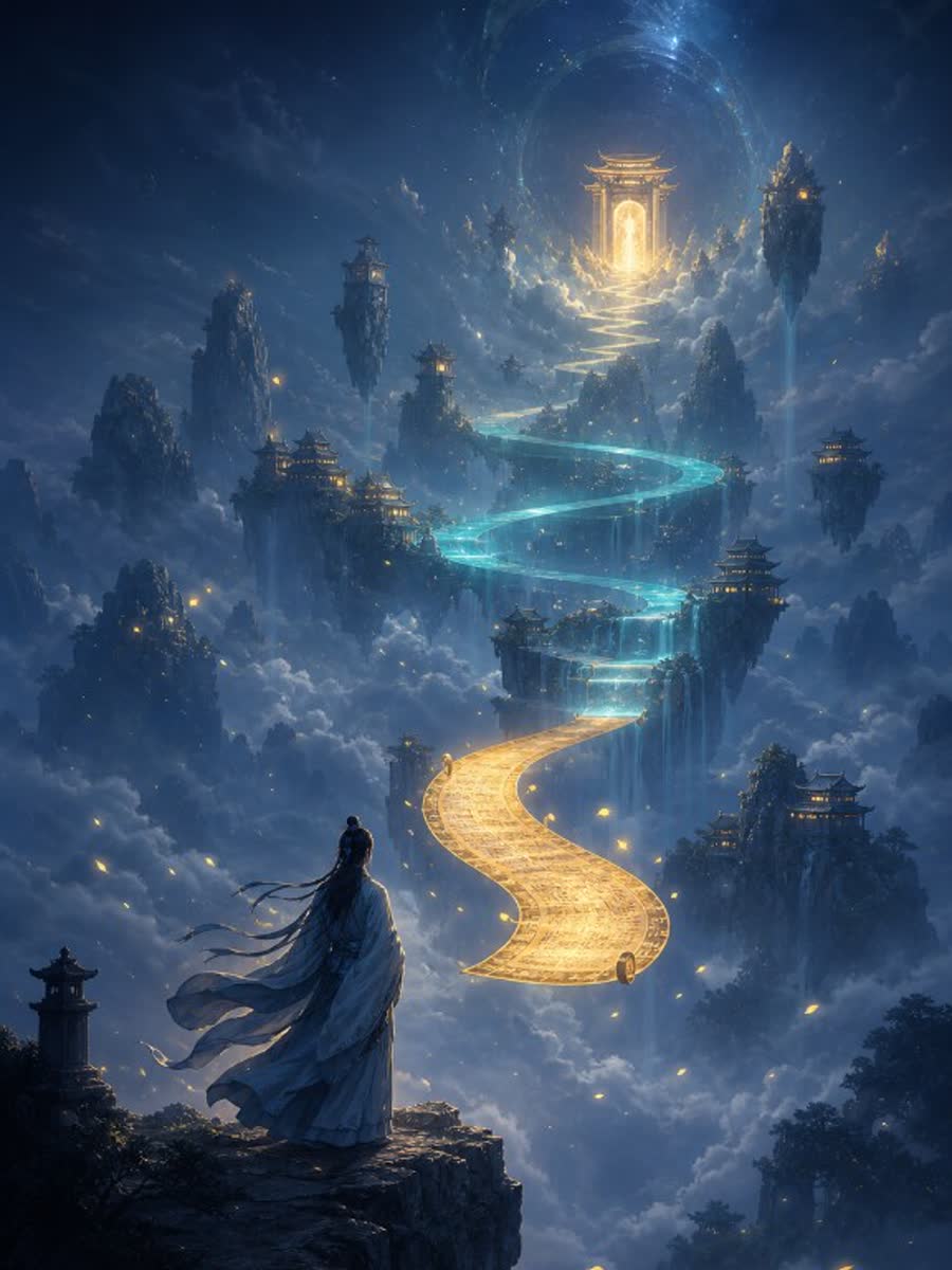 The Ascending Cloud Ladder