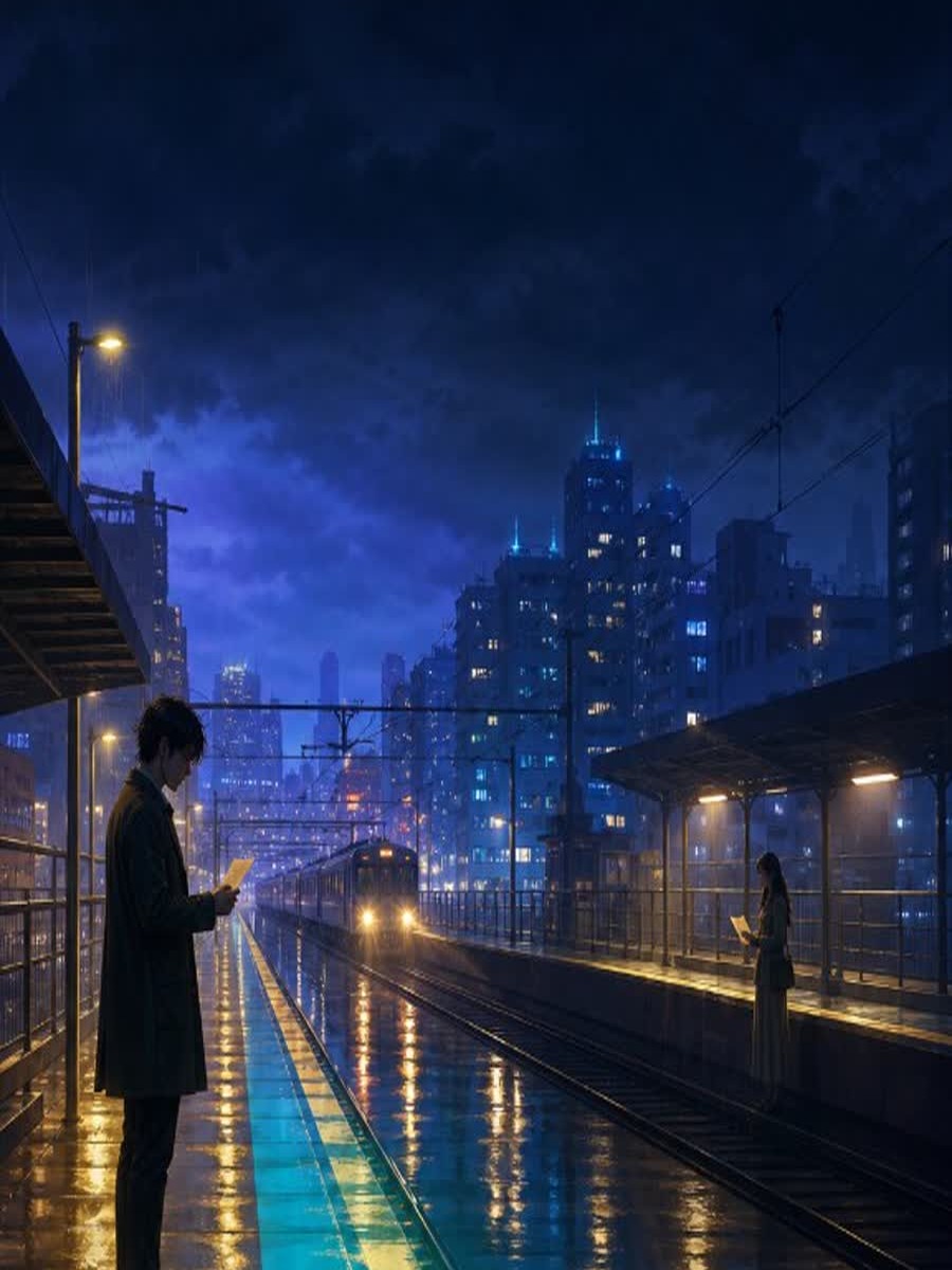 Lights Across the Platform